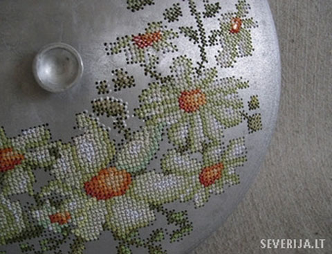 Severija Incirauskaite-Kriauneviciene Cross Stitches On Metal Severija Inčirauskaitė - Kriaunevičienė - Cross Stitch On Metal