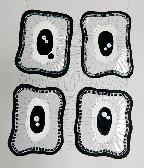 Natalie Horton's Stitched Cells Natalie Horton's stitched cells