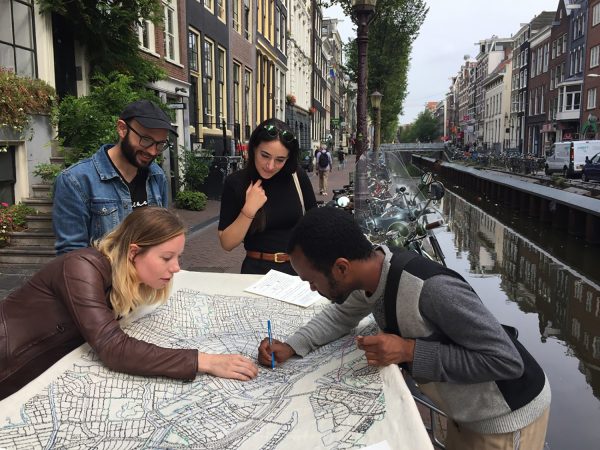 Liz Kueneke | Needlexchange Liz Kueneke - The Hemp Map of Amsterdam