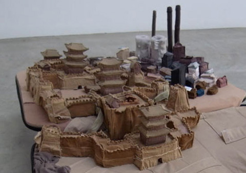 Portable City Jia Yu Guan By Yin Xiuzhen The Cutting (& Stitching) Edge - Reflections