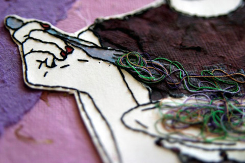 Raquel J Alves - Purple Detail