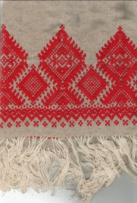 Needle Exchange: Looking Back At Redwork Rushnyk - Traditional Redwork Technique