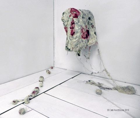Cate Hursthouse - Disturbances - Armcover Cate Hursthouse - Changing Cloth