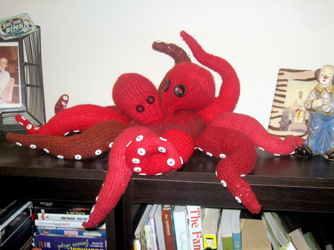 Penny Nickels - Kyle, The Two Headed Octopus The Cutting (& Stitching) Edge - Penny Nickels
