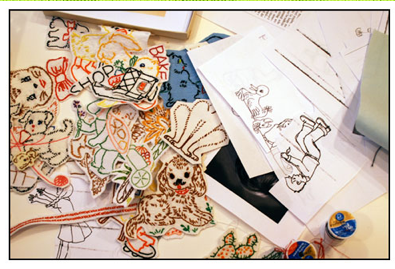 Maggy Rozycki Hiltner | Hand Embroidery Maggy Rozycki Hiltner | Hand Embroidery