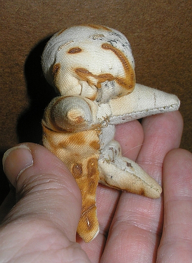 Sarubobo - Addictively Sweet | Mixed Media Arlee Barr's Sarubobu Doll