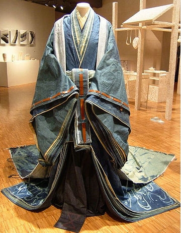 Revolutionizing Art With Denim: A Fabric'S Journey From Functional To Fashionable traditional Japanese clothing remade in denim by Rina Karibe