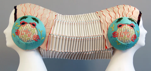 Push: Stitchery - The Best Textile Art Book! Joetta Maue - Janice Jakielski Head Dress