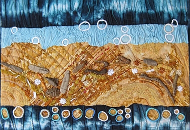 Rust Never Sleeps | Mixed Media Penny Berens - "Sandbank"