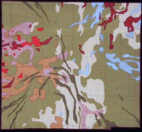 Leah Evans Textile Maps Leah Evans Textile Maps