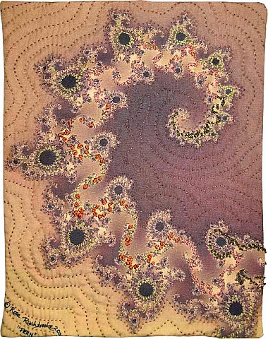 Rose Rushbrooke - Fractal Fern Quilt