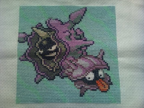 Holder Of Anime - Pokemon Cloyster Cross Stitch Holder of Anime - Pokemon Cloyster cross stitch
