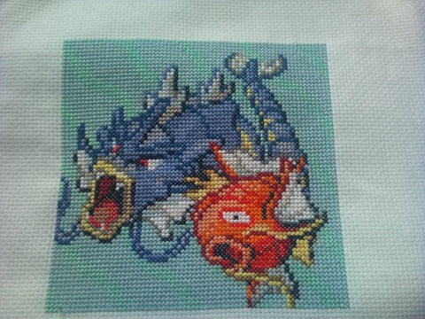 Holder Of Anime - Pokemon Magikarp Cross Stitch Holder of Anime - Pokemon Magikarp cross stitch