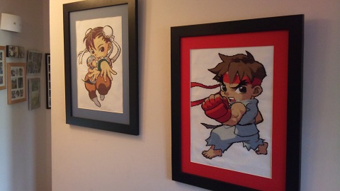 Holder Of Anime - Ryu And Chun-Li Holder of Anime - Ryu and Chun-li