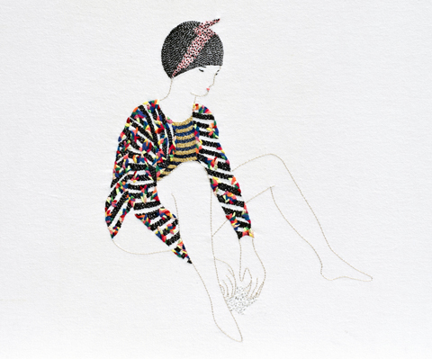 Hand Embroidery From Jazmin Berakha Hand embroidery from Jazmin Berakha
