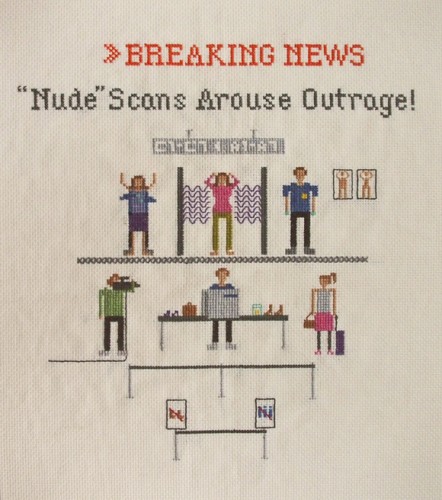 Emily Roose - Nude Scans Arouse Outrage Cross Stitch Emily Roose - Nude Scans Arouse Outrage cross stitch