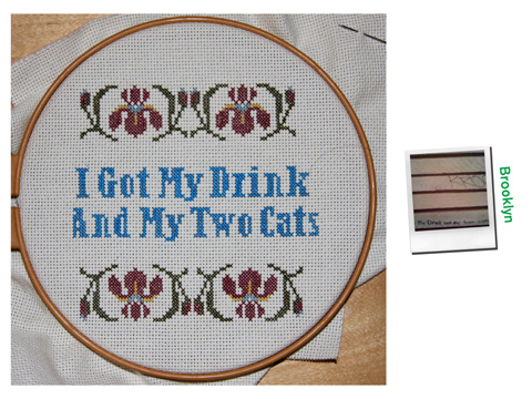 Robert Marbury - Cute Vandalism cross stitch