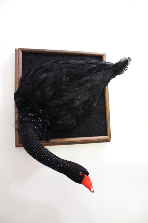 Zoe Williams - Swan Needle Felted Art Zoe Williams - Swan needle felted art
