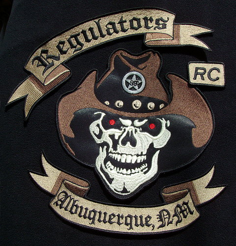 Erich Campbell - Regulators - Digitised Embroidery