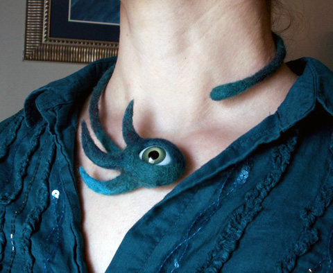 eye necklace