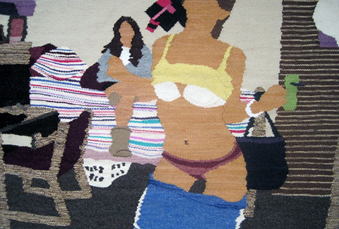 Erin Riley - G13B woven tapestry