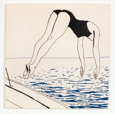 Victoria Martini - Dive Hand Embroidery Victoria Martini - Dive hand embroidery