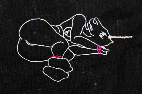 Spike Dennis - Black Embroidery Spike Dennis - Black Embroidery