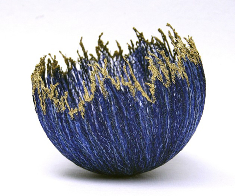Anne Honeyman - Gold Edge - 3D Machine Embroidery