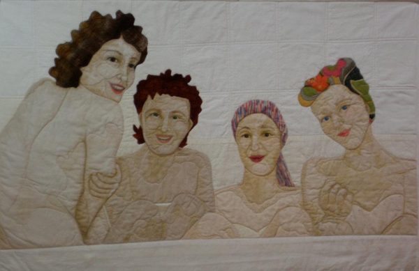 Lora Rocke - Quilted Portraits Lora Rocke - In the Summer of '59