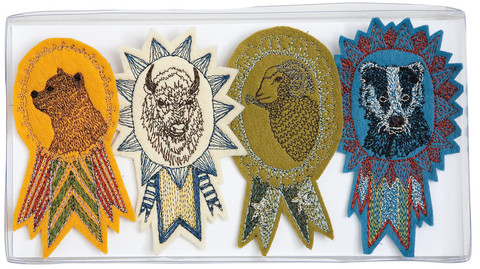 Coral And Tusk - Machine Embroidery