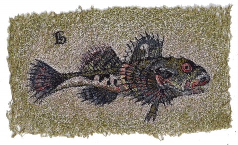 Lauren Evatt Finley | Machine Embroidery Lauren Evatt Finley - Catch of the Day