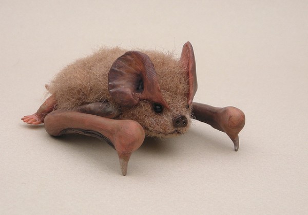 Creature Felt CreturFetur needle felted bat