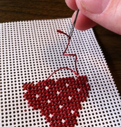Thread Technics - Let'S Talk About Fraying Don't do this at home: stitch down to the very tippy thread end.