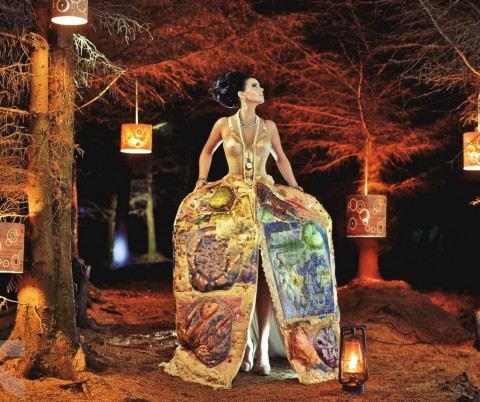 The Cutting (&Amp; Stitching) Edge - Karen Casper Karen Casper - Fairground Fun embroidered fashion