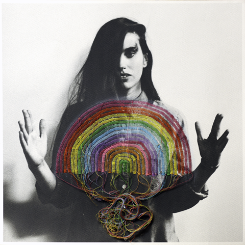 Jose Romussi | Machine Embroidery Jose Romussi - Rainbow, sewing machine on photo (2013)