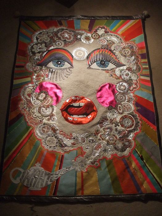 Louise Gardiner - Licky - Machine Embroidery, Applique