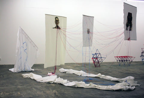 Candace Couse - Building A Body Of Work Candace Couse - Waste installation