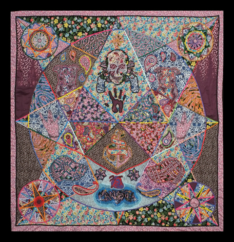 James Fox | Machine Embroidery James Fox - Fraternity (GANGSTA) - quilt