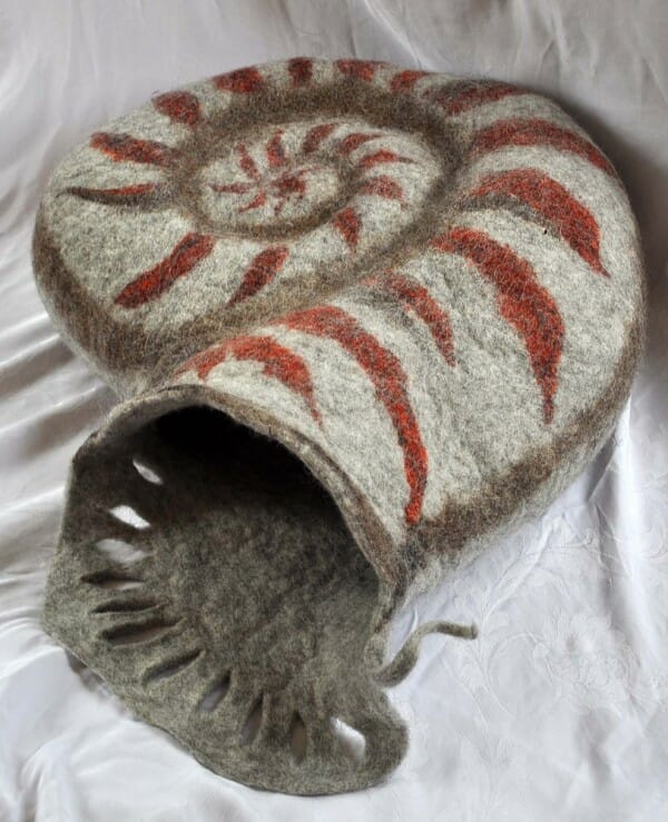 Functional Felt Susanne Karg Felt for Cat Nautilus