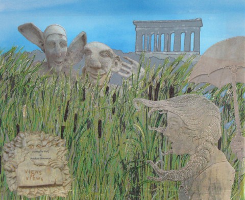 Linda Calverley | Machine Embroidery Linda Calverley - Herrington Park - Applique, Freehand Machine Embroidery
