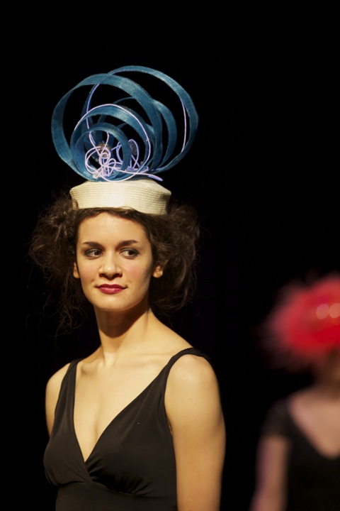 Boring Sidney And The Deep Blue Sea | Modern Millinery Boring Sidney Blue Illumination