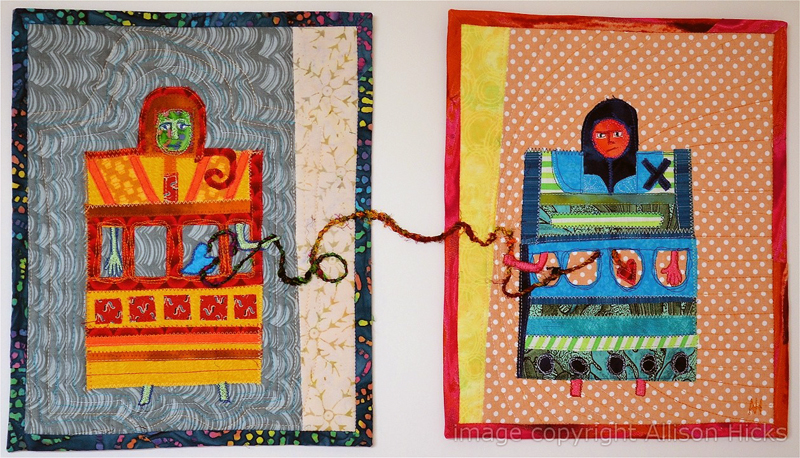 Allison Hicks - Distance - Applique Art Quilt (2012)