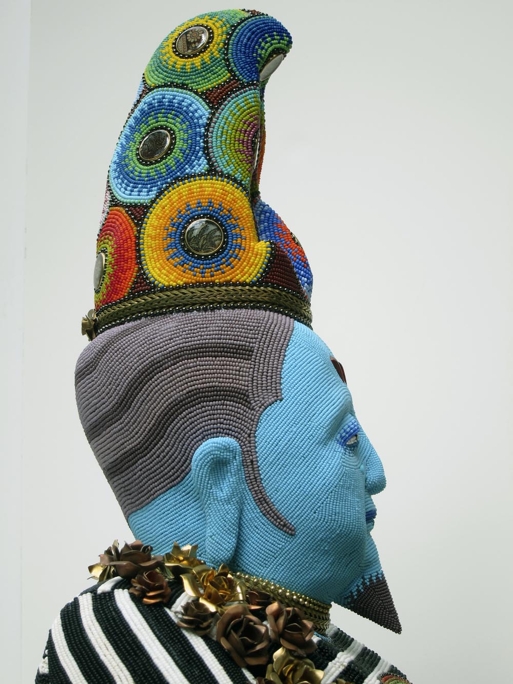 Jan Huling - Pasha (Detail) - Beadwork Jan Huling - Pasha (detail) - beadwork