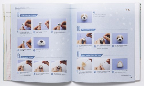 Felt Dogs by Mitsuki Hoshi