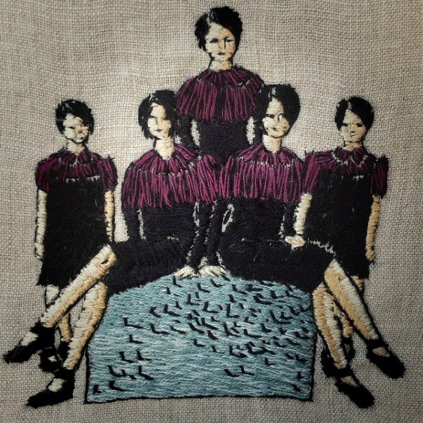 Inspired To Stitch - Olisa Corcoran Michelle Kingdom - A Flock Of Starlings