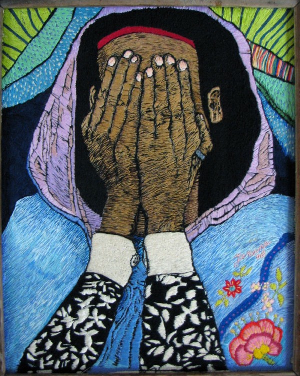 Jerome Speekman | Hand Embroidery Jerome Speekman - The Crying