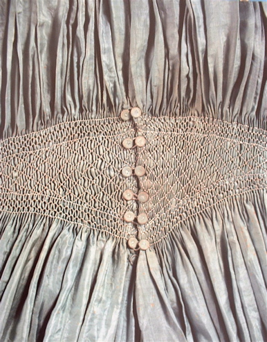 What Is Smocking | Textile Art smocking detail