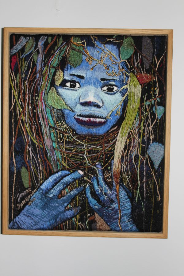 Jerome Speekman | Hand Embroidery Jerome Speekman - Blue Girl (2021)