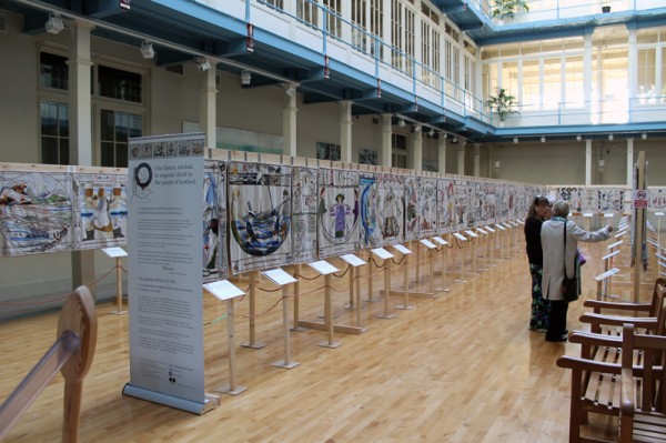The Cutting (&Amp; Stitching) Edge - The Great Tapestry Of Scotland The Great Tapestry of Scotland
