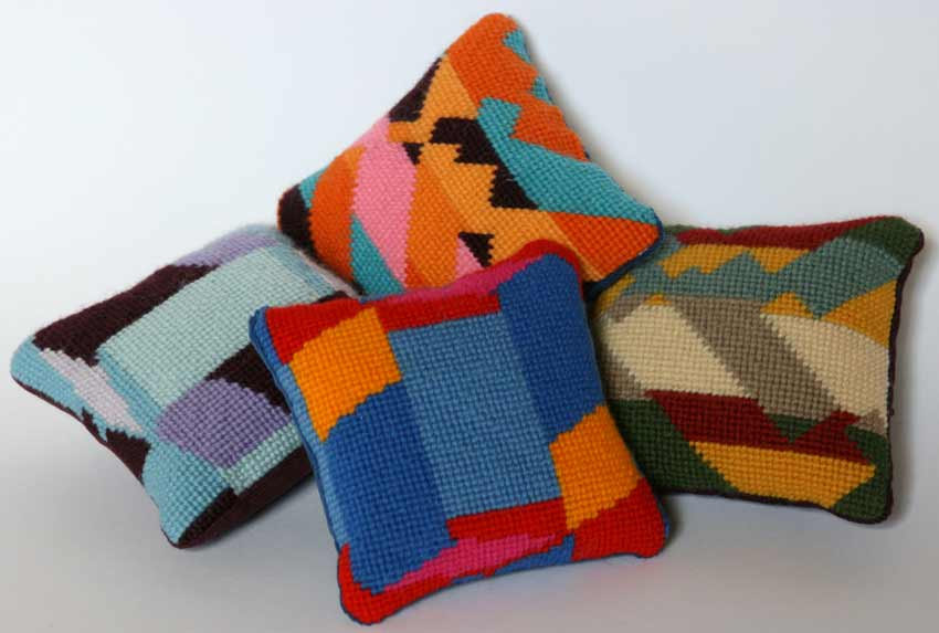 POMPOM - Mini Cushion Needlepoint Kits
